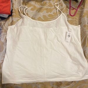 Banana Republic White Tank Top